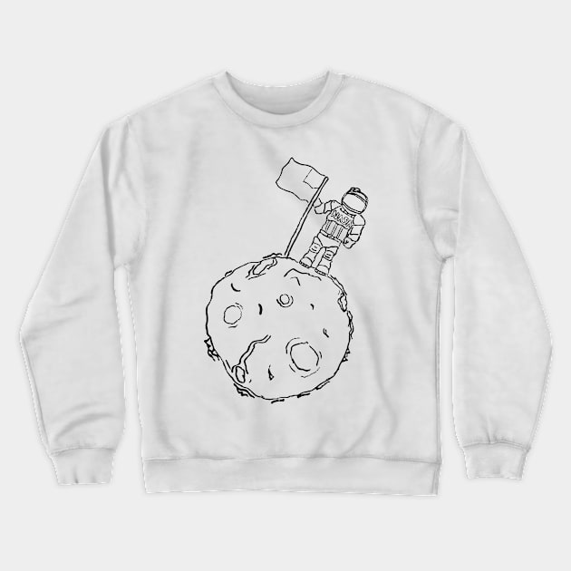 Moonman Crewneck Sweatshirt by Leave Dad Alone